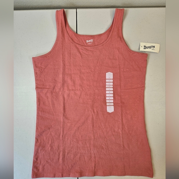 NWT Duluth No Yank Tank Dark Pink Large - Picture 5 of 10